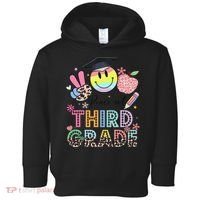 Peace Out 3rd Third Grade Graduation Last Day Of School Toddler Hoodie thumb 0