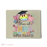 Peace Out 3rd Third Grade Graduation Last Day Of School Mousepad thumb 0
