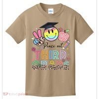Peace Out 3rd Third Grade Graduation Last Day Of School Kids T-Shirt thumb 0