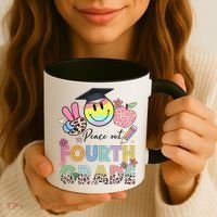 Peace Out 4th Fourth Grade Graduation Last Day Of School Coffee Mug thumb 3