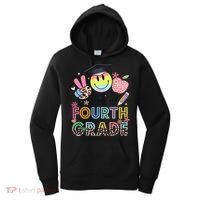 Peace Out 4th Fourth Grade Graduation Last Day Of School Women's Hoodie thumb 0