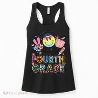 Peace Out 4th Fourth Grade Graduation Last Day Of School Women's Tank Top thumb 0