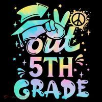 Peace Out 5th Grade Tie Dye Graduation Last Day Of School Coffee Mug thumb 5