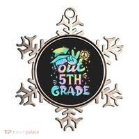 Peace Out 5th Grade Tie Dye Graduation Last Day Of School Ornament thumb 0