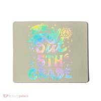 Peace Out 5th Grade Tie Dye Graduation Last Day Of School Mousepad thumb 0