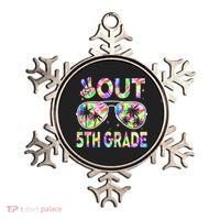 Peace Out 5th Grade Tie Dye Graduation Last Day Of School Ornament thumb 0