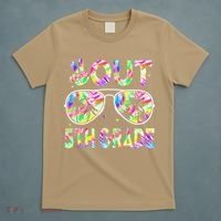 Peace Out 5th Grade Tie Dye Graduation Last Day Of School T-Shirt thumb 5