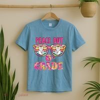 Peace Out 6th Sixth Grade Graduation Last Day Of School Gift T-Shirt thumb 2