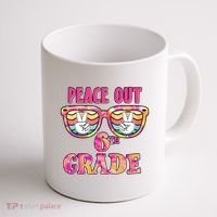 Peace Out 6th Sixth Grade Graduation Last Day Of School Gift Coffee Mug thumb 1