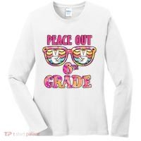 Peace Out 6th Sixth Grade Graduation Last Day Of School Gift Women's Long Sleeve Shirt thumb 0