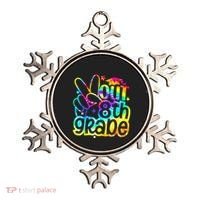 Peace Out 8th Grade Graduation Last Day Of School Tie Dye Ornament thumb 0