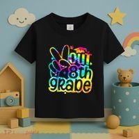Peace Out 8th Grade Graduation Last Day Of School Tie Dye Toddler T-Shirt thumb 3
