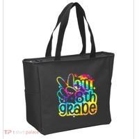Peace Out 8th Grade Graduation Last Day Of School Tie Dye Tote Bag thumb 2