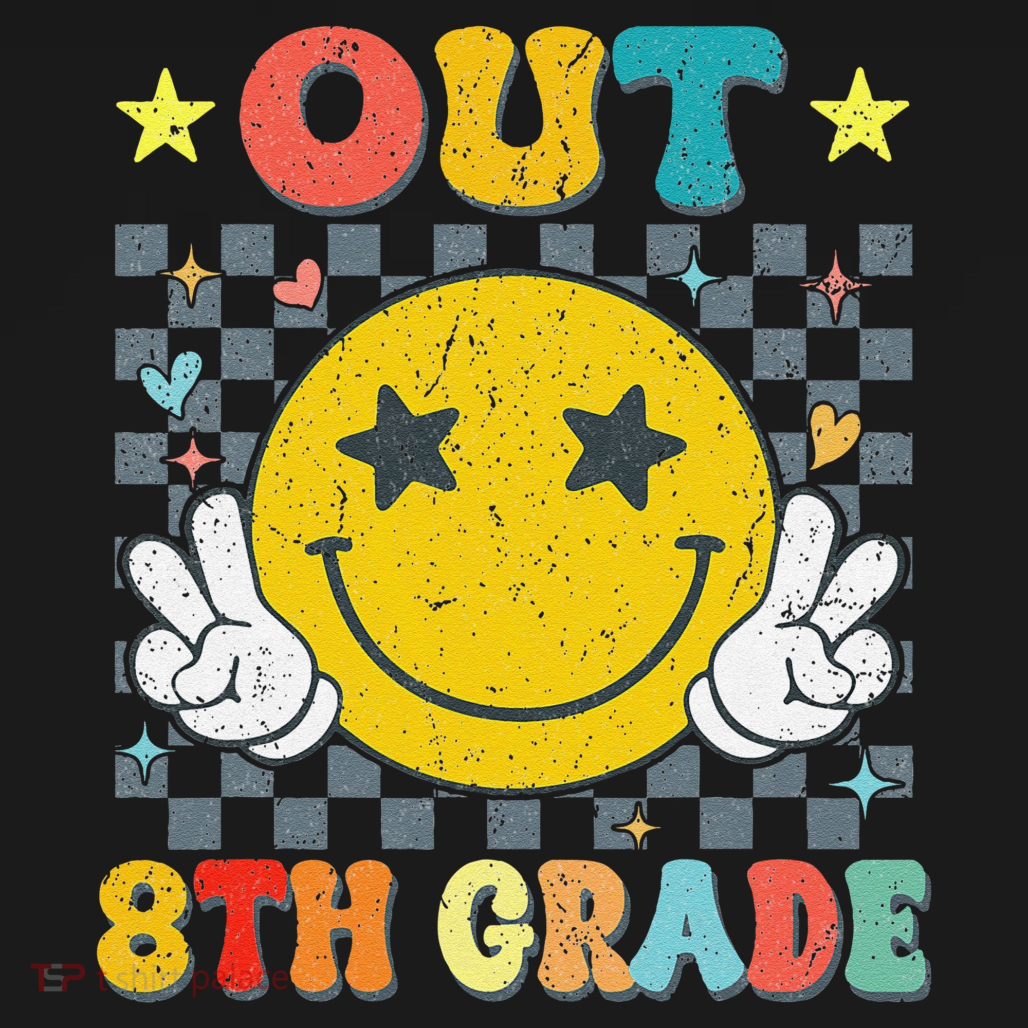 Peace Out 8th Grade Graduate Graduation Last Day Of School Ornament