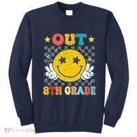 Peace Out 8th Grade Graduate Graduation Last Day Of School Sweatshirt thumb 0