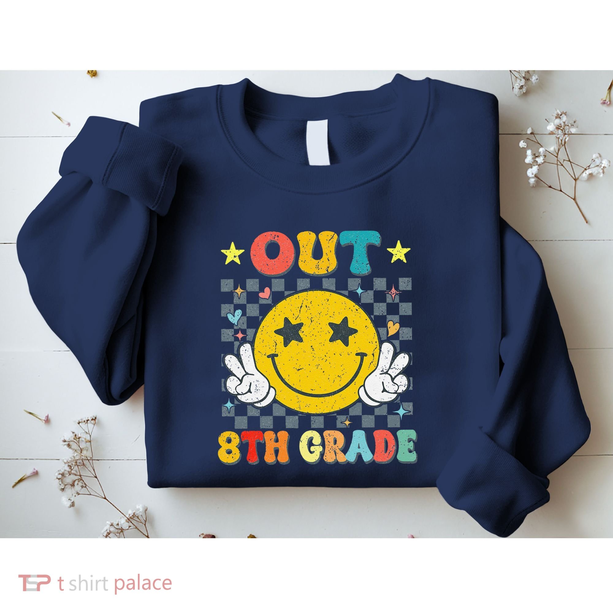 Peace Out 8th Grade Graduate Graduation Last Day Of School Sweatshirt
