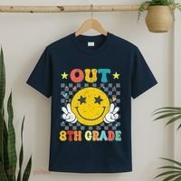 Peace Out 8th Grade Graduate Graduation Last Day Of School T-Shirt thumb 2