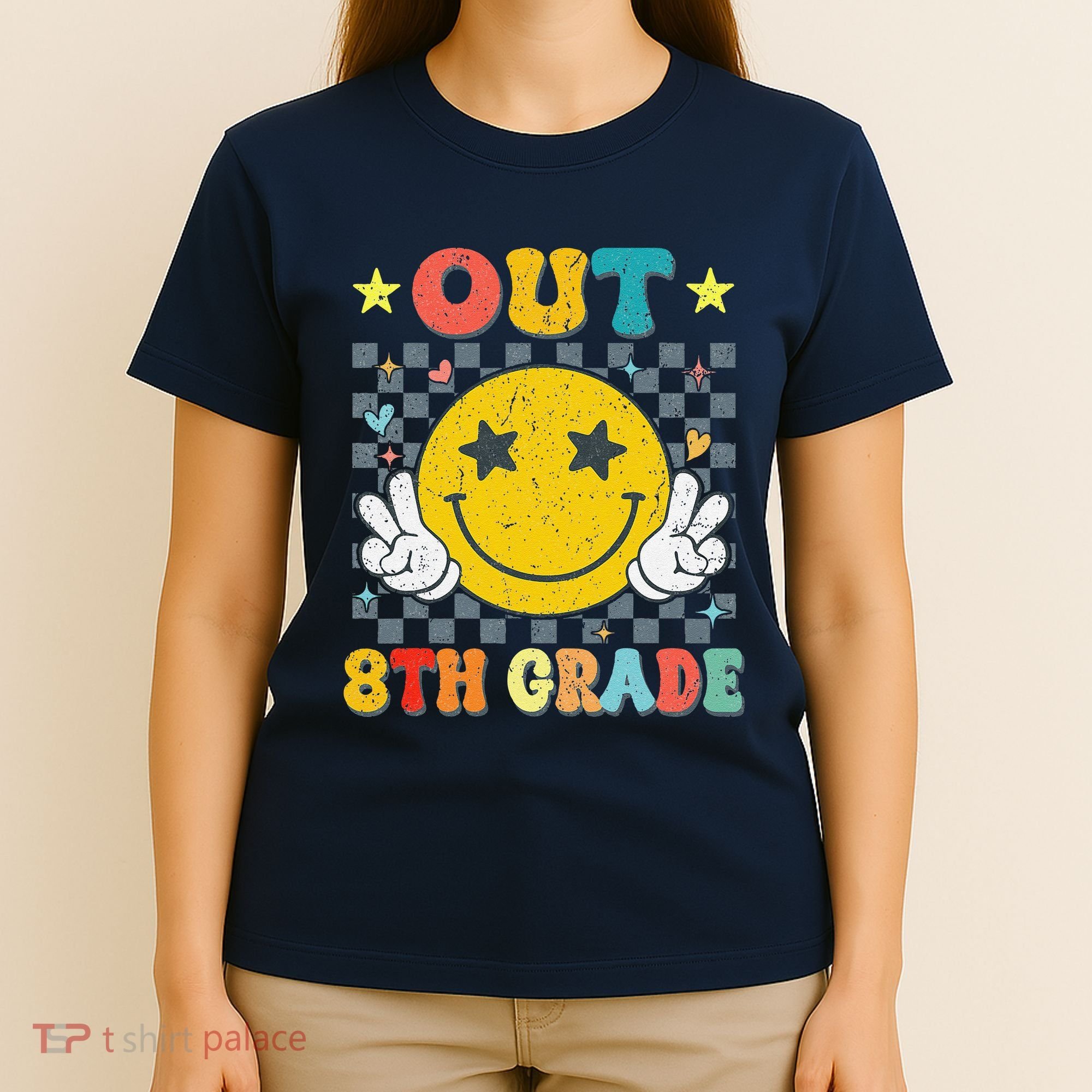 Peace Out 8th Grade Graduate Graduation Last Day Of School T-Shirt