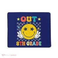 Peace Out 8th Grade Graduate Graduation Last Day Of School Mousepad thumb 0