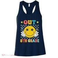 Peace Out 8th Grade Graduate Graduation Last Day Of School Women's Tank Top thumb 0