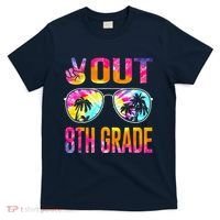 Peace Out 8th Grade Tie Dye Graduation Last Day Of School T-Shirt thumb 0