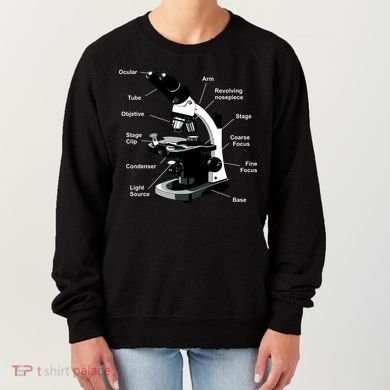 Parts Of A Microscope Women's Sweatshirt