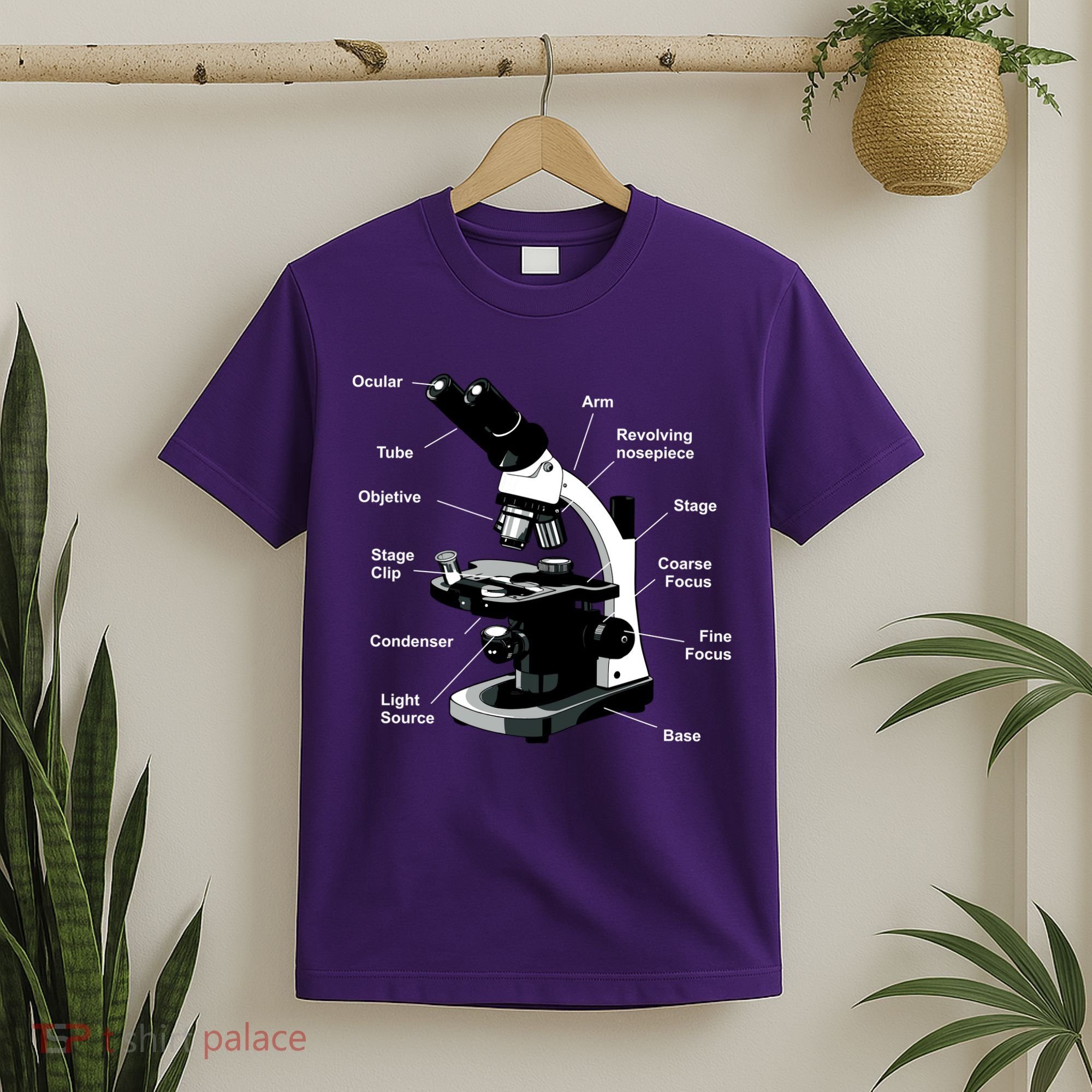 Parts Of A Microscope T-Shirt