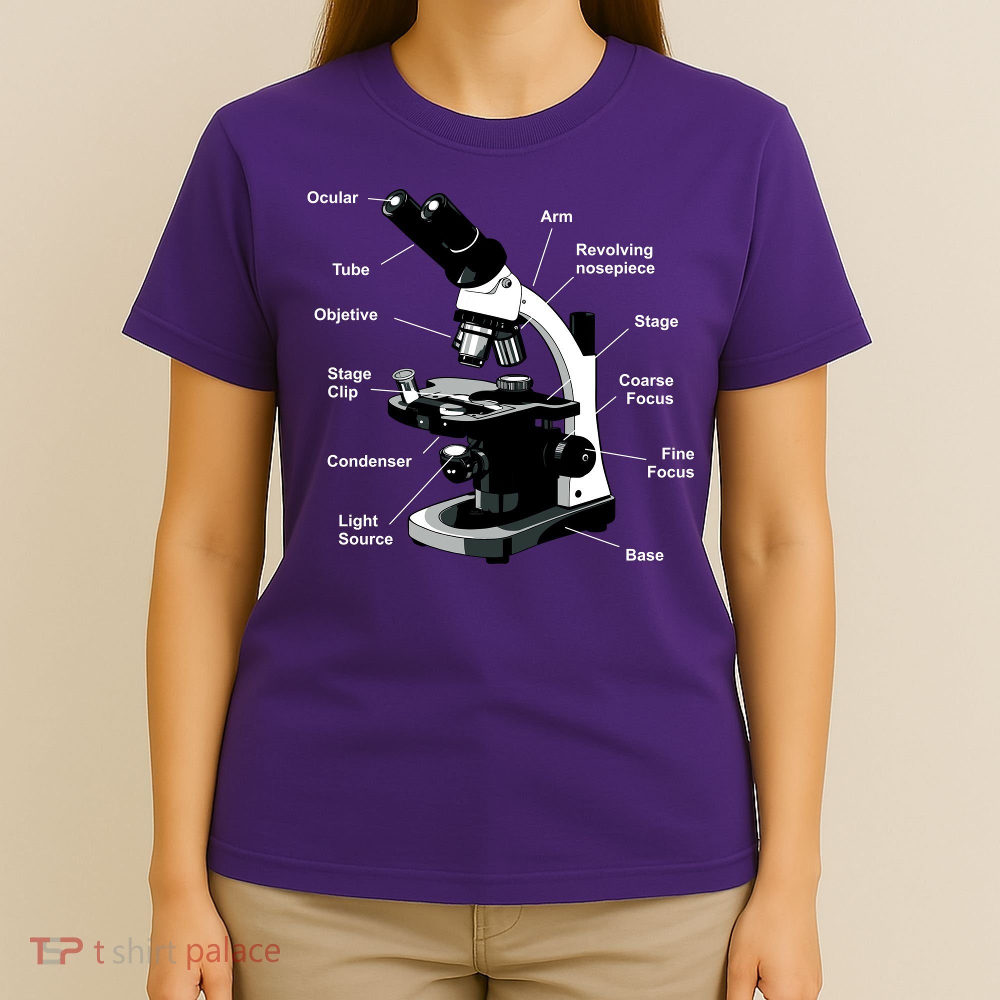 Parts Of A Microscope T-Shirt