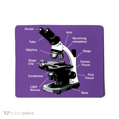 Parts Of A Microscope Mousepad