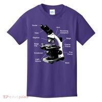 Parts Of A Microscope Kids T-Shirt thumb 0