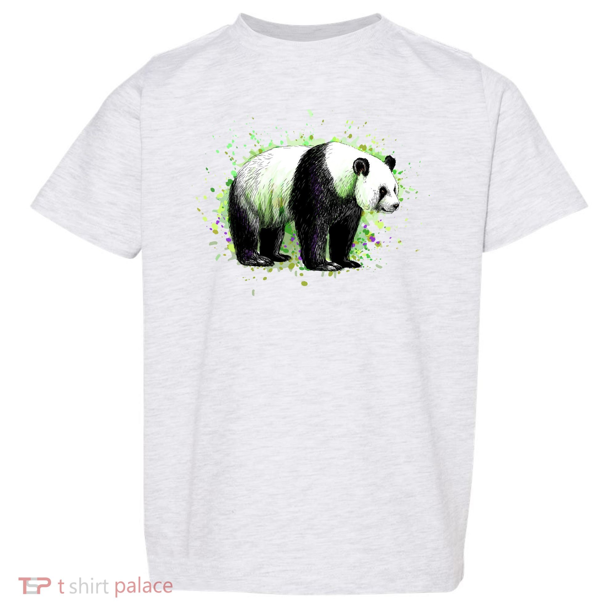 Portrait Of A Panda Bear Toddler T-Shirt