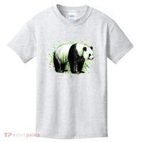 Portrait Of A Panda Bear Kids T-Shirt thumb 0