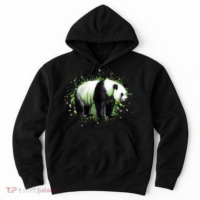 Portrait Of A Panda Bear Hoodie