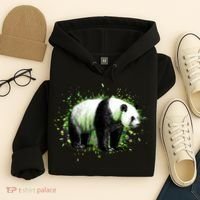 Portrait Of A Panda Bear Hoodie thumb 4