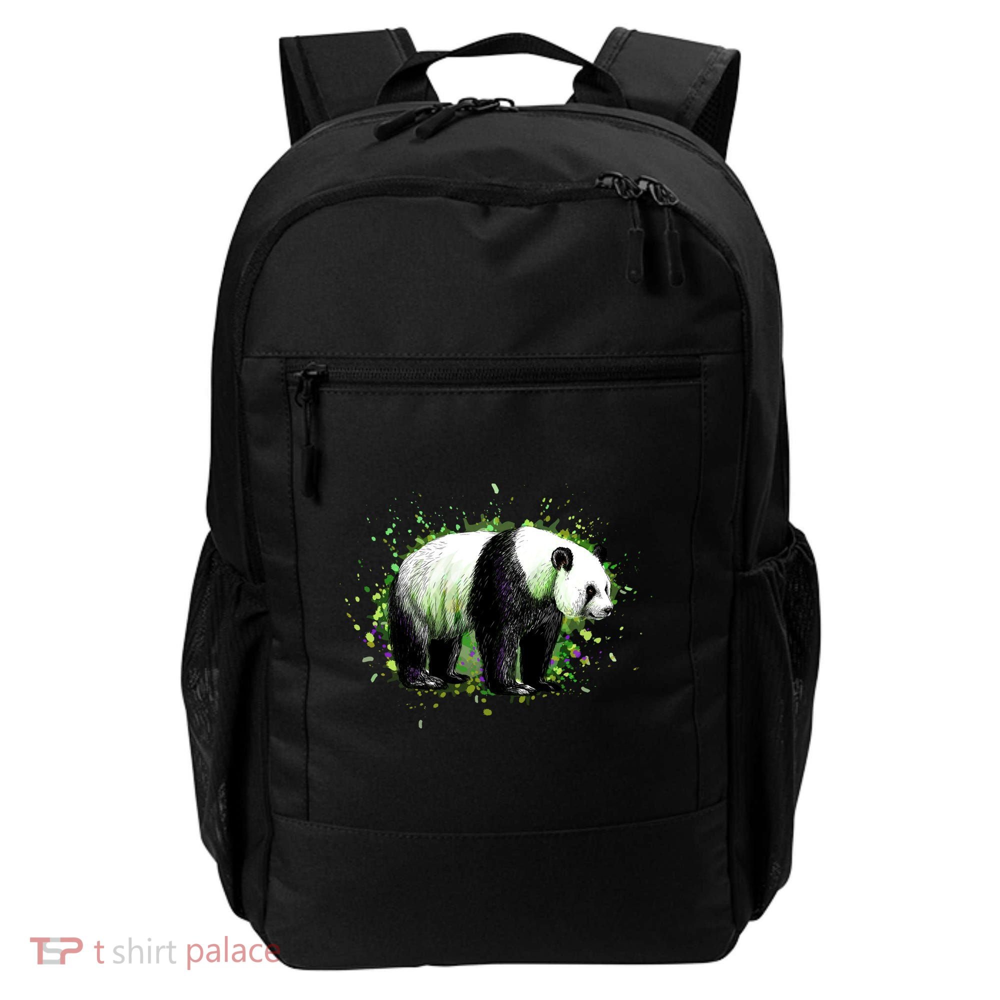 Portrait Of A Panda Bear Backpack