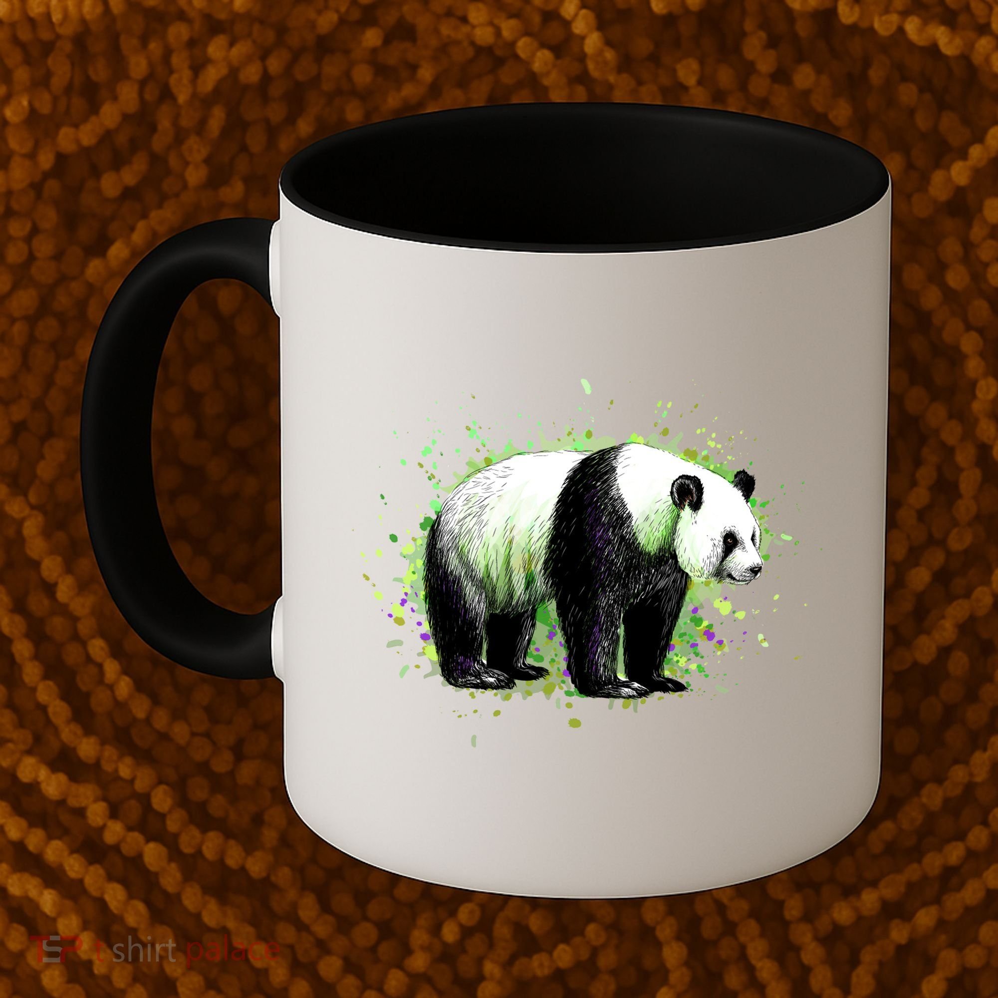 Portrait Of A Panda Bear Coffee Mug