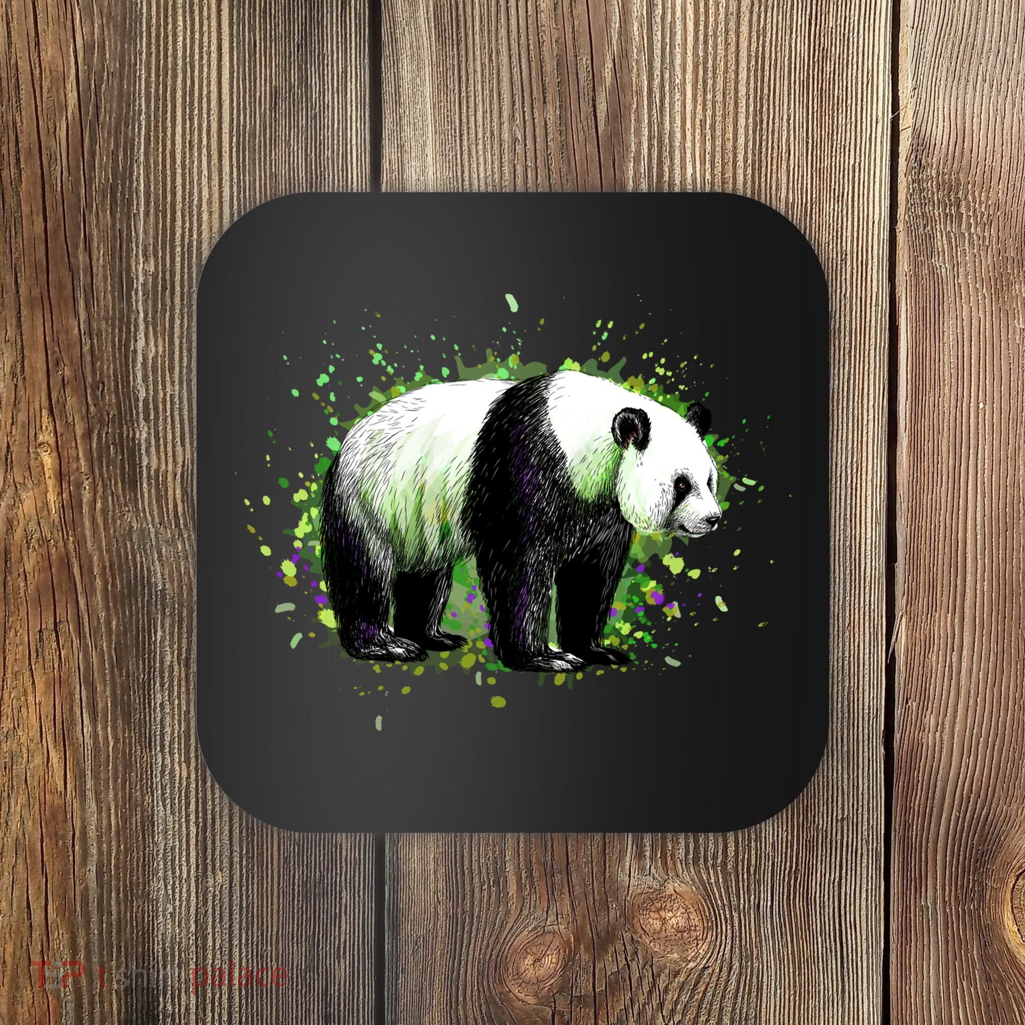 Portrait Of A Panda Bear Coaster