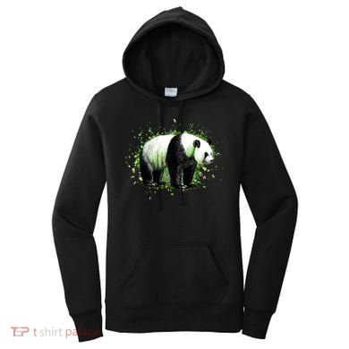 Portrait Of A Panda Bear Women's Hoodie
