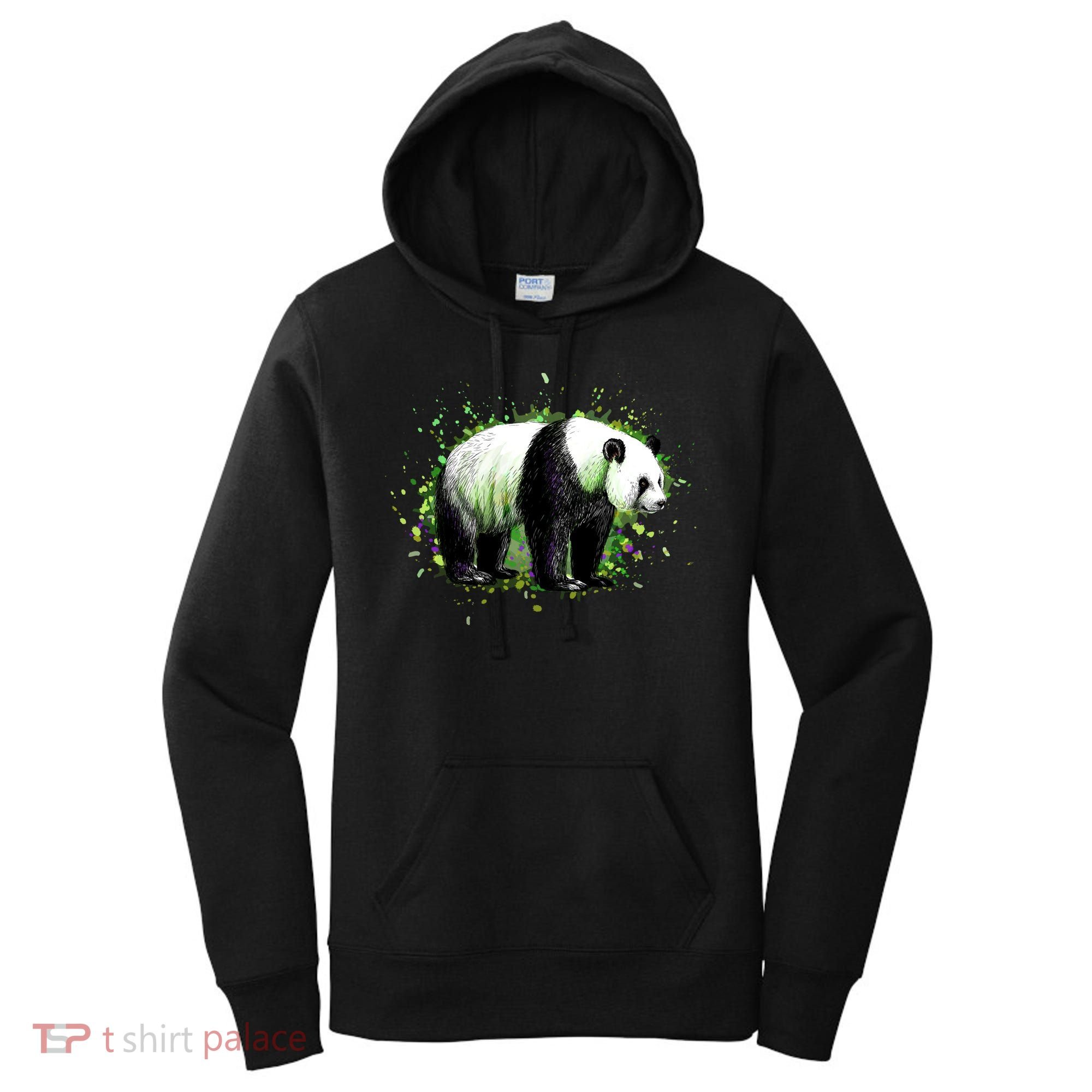 Portrait Of A Panda Bear Women's Hoodie