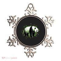 Portrait Of A Panda Bear Ornament thumb 0