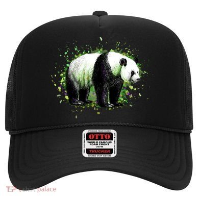 Portrait Of A Panda Bear Hat