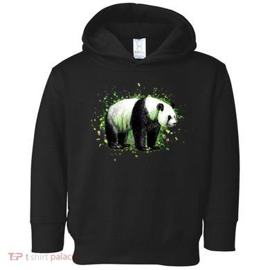 Portrait Of A Panda Bear Toddler Hoodie