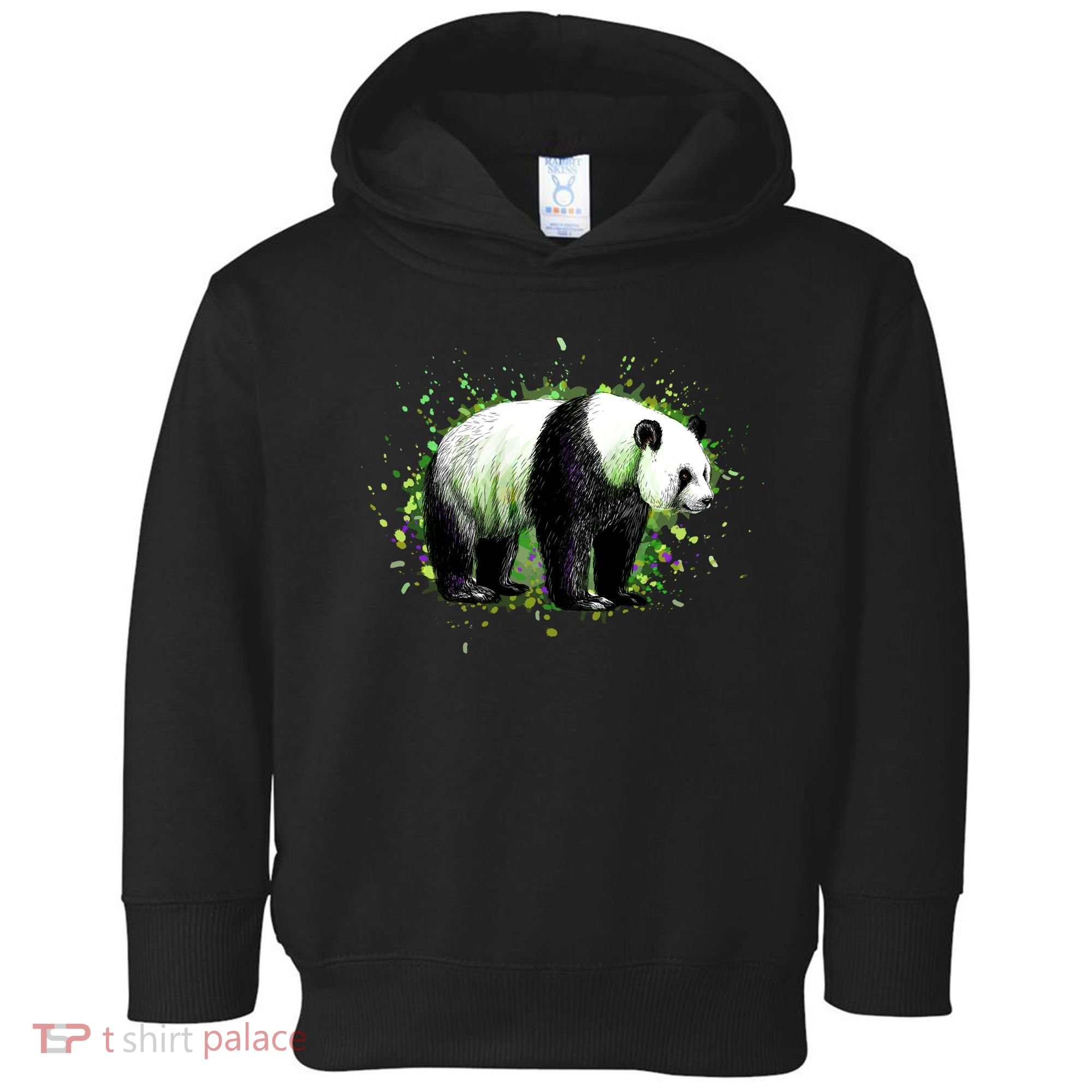 Portrait Of A Panda Bear Toddler Hoodie