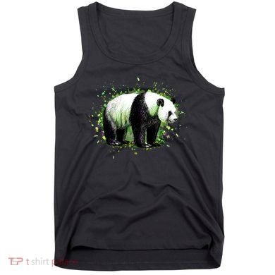Portrait Of A Panda Bear Tank Top