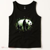 Portrait Of A Panda Bear Tank Top thumb 2