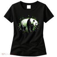 Portrait Of A Panda Bear Women's T-Shirt thumb 0