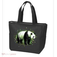 Portrait Of A Panda Bear Tote Bag thumb 3