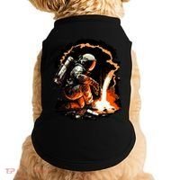 Parody Of Astronaut Becoming A Welder In Space Doggie Tank thumb 0