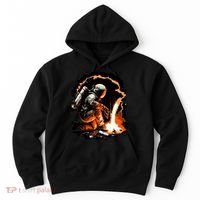 Parody Of Astronaut Becoming A Welder In Space Hoodie thumb 0