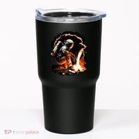 Parody Of Astronaut Becoming A Welder In Space Tumbler thumb 0